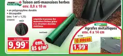 Norma POWER GARDEN Toison anti-mauvaises herbes offre