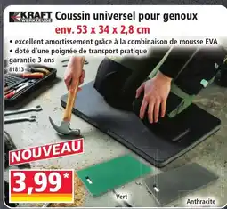 Norma KRAFT Coussin universel pour genoux offre