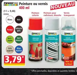 Norma POWER TEE Peinture ou vernis offre