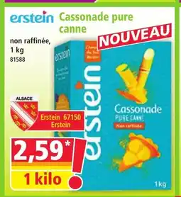 Norma ERSTEIN Cassonade pure canne offre
