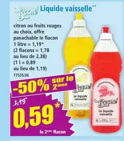 Norma BOOM Liquide vaisselle offre