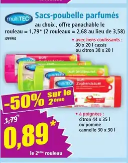 Norma MULTITEC Sacs-poubelle parfumés offre