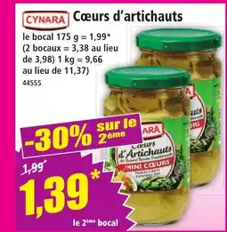Norma CYNARA Coeurs d'artichauts offre
