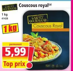Norma CARNET GOURMAND Couscous Royal offre