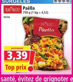 Norma MEINE MAHLZEIT Paëlla offre