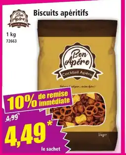 Norma BON APÉRO Biscuits apéritifs offre