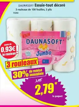 Norma DAUNASOFT Essuie-tout décoré offre