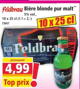 Norma FELBRAU Bière blonde pur malt offre