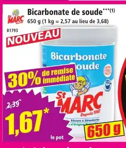 Norma ST MARC Bicarbonate de soude offre