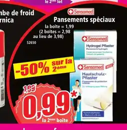Norma SENSOMED Pansements spéciaux offre
