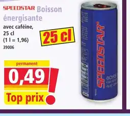 Norma SPEEDSTAR Boisson énergisante offre