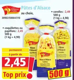 Norma Pâtes d'Alsace offre