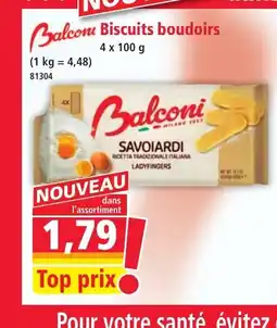 Norma BALCONI Biscuits boudoirs offre