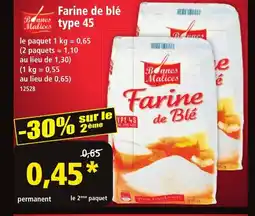 Norma Farine de blé type 45 offre