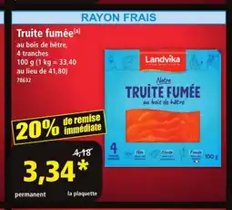 Norma Truite fumée offre