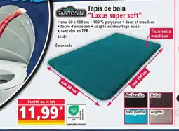 Norma SANTOSINI Tapis de bain Luxus super soft offre