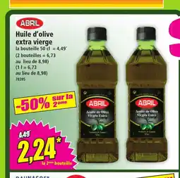 Norma ABRIL Huile d'olive extra vierge offre
