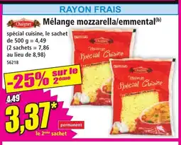 Norma CHAIGNET Mélange mozzarella/emmental offre