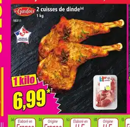 Norma LE GAULOIS 2 cuisses de dinde offre