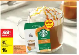 Carrefour Market STARBUCKS Capsules de café offre