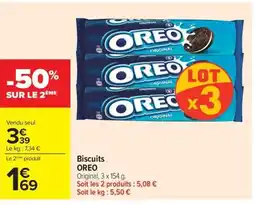 Carrefour Market OREO Biscuits offre