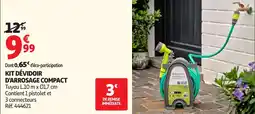 Auchan Kit dévidoir d'arrosage compact offre