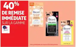 Auchan SUR LA GAMME Bioré offre