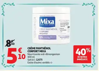CRÈME PANTHENOL CONFORT MIXA