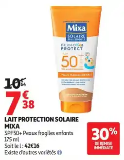 Auchan LAIT PROTECTION SOLAIRE ΜΙΧΑ offre
