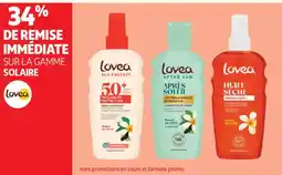 Auchan SUR LA GAMME SOLAIRE lovea offre