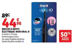 Auchan BROSSE À DENTS ÉLECTRIQUE NOIR ORAL-B offre