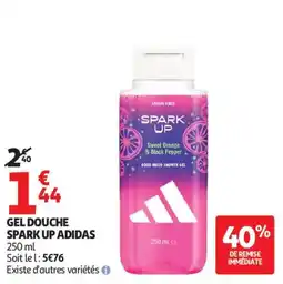 Auchan GEL DOUCHE SPARK UP ADIDAS offre