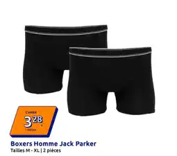 Action JACK PARKER Boxers Homme offre