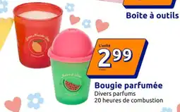 Action Bougie parfumée offre