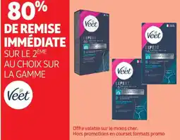 Auchan SUR LE 2ÈME AU CHOIX SUR LA GAMME Veet offre