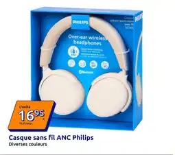 Action PHILIPS Casque sans fil ANC offre