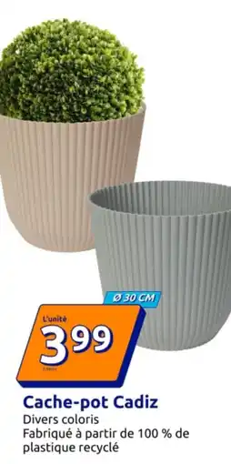 Action Cache-pot Cadiz offre