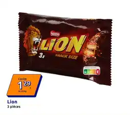 Action NESTLE Lion offre