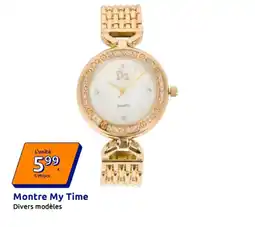Action Montre My Time offre