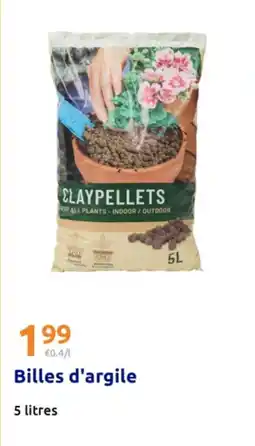 Action Billes d'argile offre