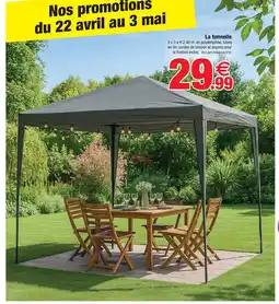 Bazarland La tonnelle offre