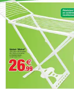 Bazarland Séchoir mistral offre
