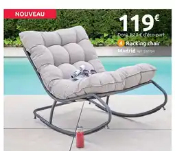 Mr Bricolage Rocking chair madrid offre