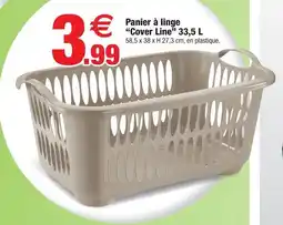 Bazarland Cover line panier à linge offre