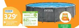 Mr Bricolage Intex piscine tubulaire ronde baltik ø 4,57 m offre