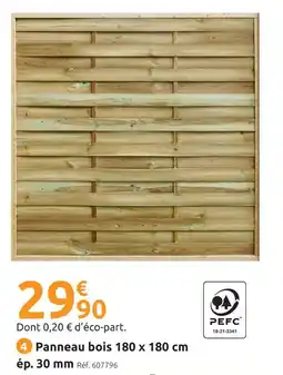 Mr Bricolage Panneau bois 180 x 180 cm ép. 30 mm offre