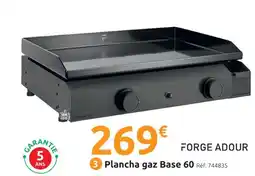 Mr Bricolage Forge adour plancha gaz base 60 offre