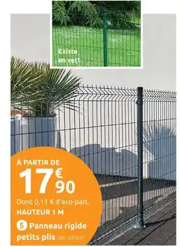 Mr Bricolage Panneau rigide petits plis offre