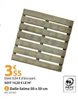 Mr Bricolage Dalle salma 50 x 50 cm offre