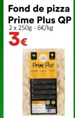 Hmarket Prime plus fond de pizza qp offre